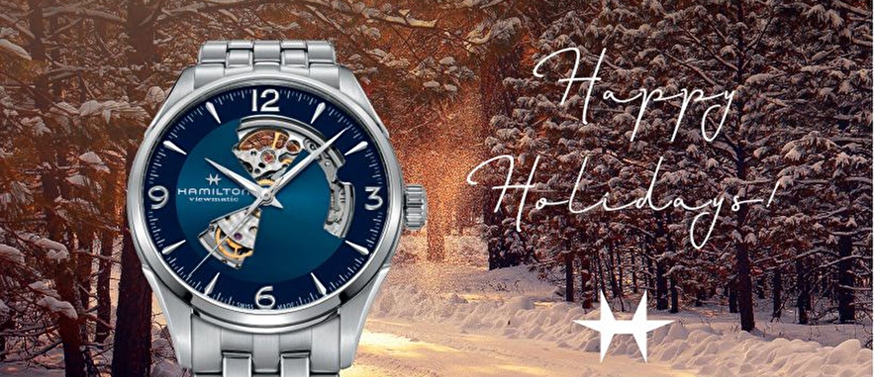 В эти праздники выберите в подарок часы Hamilton